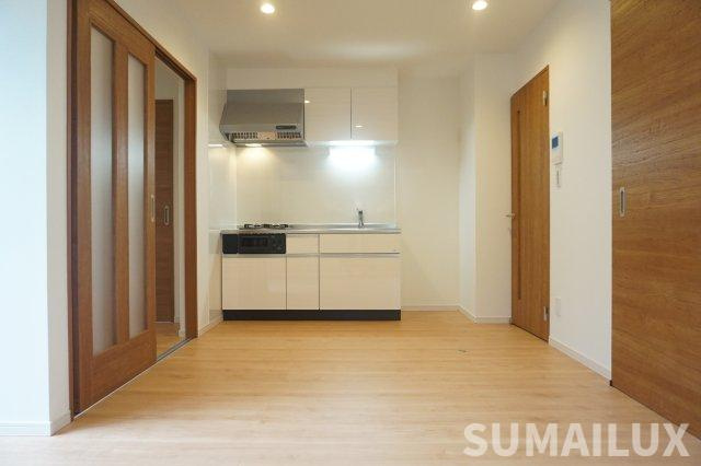 熊本市中央区本山４丁目のアパートの居間・リビング