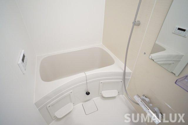 熊本市中央区本山４丁目のアパートの浴室