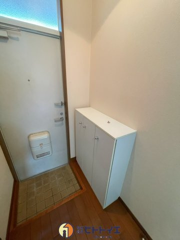 シティコーポ八女の玄関