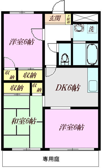 【間取り】 | ヌーベルシャトー朝霞