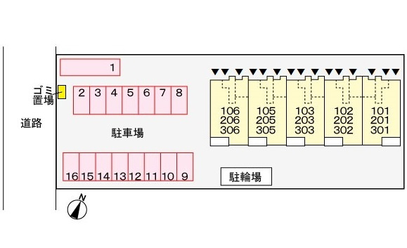 ベル リアンの区画図