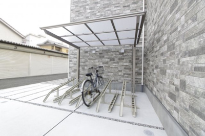 【その他共用部分】 | リブリ・ふたかみ | 駐輪場です