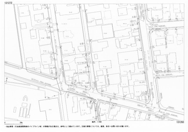 見附市南本町3丁目売土地の地図