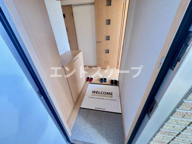 リバーサイド･Ｋの玄関|高崎、前橋、伊勢崎エリアのお部屋探しはエンドスケープまで！お客様の理想お聞かせ下さい♪