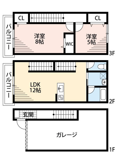 【間取り】 | FS GARAGE 小戸