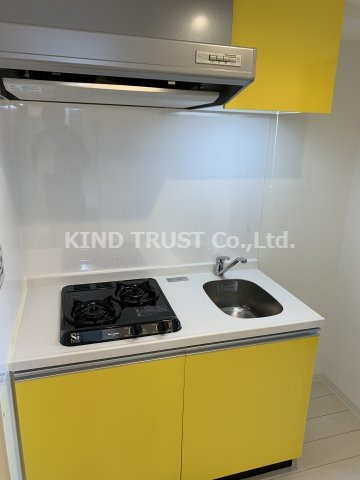 ビガーポリス224松ヶ枝町Ⅱのキッチン|お料理しやすいキッチンです