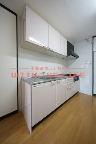 【キャッシュバック対象】マンションアザレアＡ棟のキッチン|きれいなキッチンです