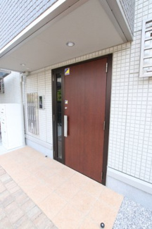★オートロック付きの建物入口★
