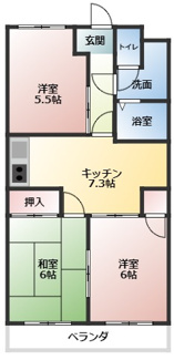 【間取り】 | アネックス５