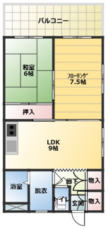 【間取り】 | アネックス５