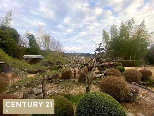 伊賀市蔵縄手の中古一戸建の庭