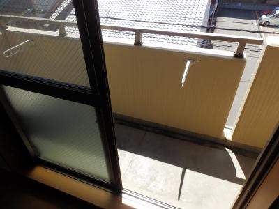 ラジョーネ四条のバルコニー