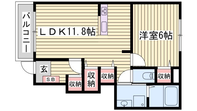 ベル池ノ下の間取り