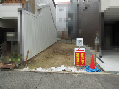 【前面道路含む現地写真】 | 万代6丁目土地