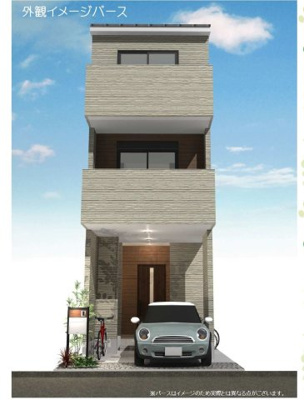 【外観パース】 | 万代6丁目土地