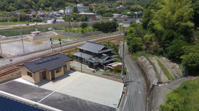佐用駅に近い土地です