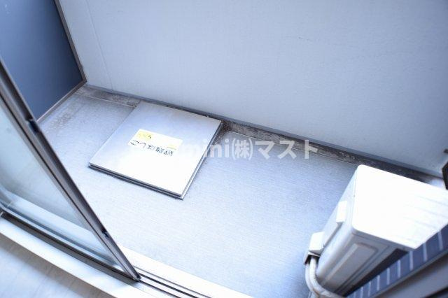 プレサンス難波ヴィータのバルコニー