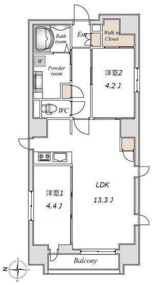 【間取り】 | ＬｉｖｅＦｌａｔ錦糸町