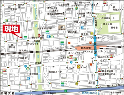 【地図】 | ＴＯＰ・錦糸町