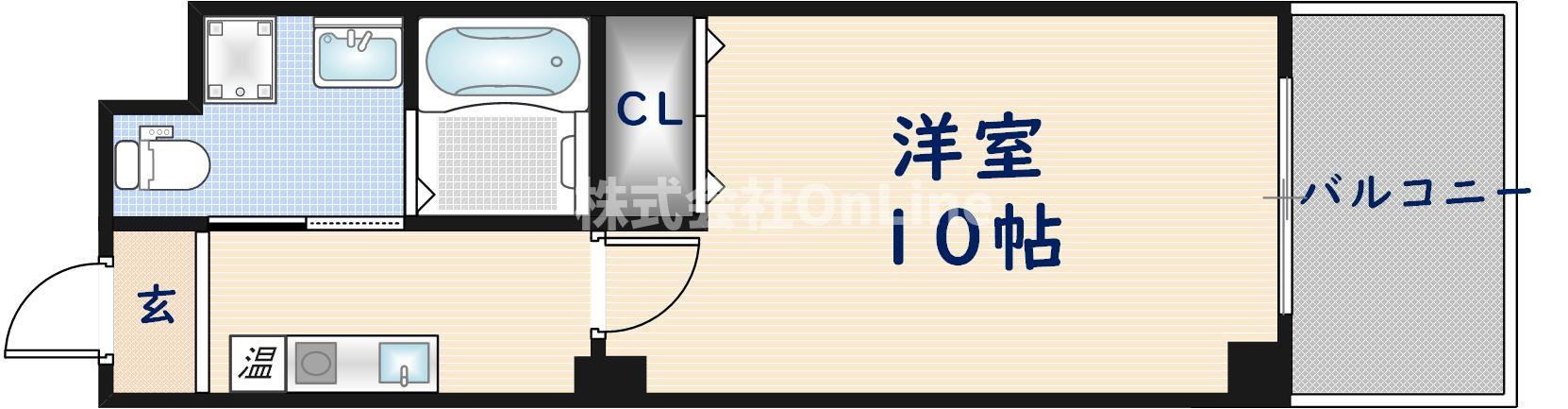 ミワパラディ荒本西の間取り
