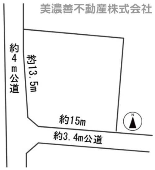 ６２３６８　本巣郡北方町東加茂１丁目土地