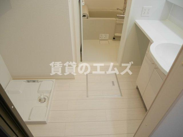 【洗面所】 | Ｄ－ｒｏｏｍ博多南　弐番館