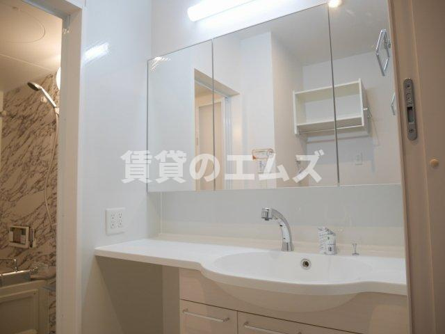 【独立洗面台】 | Ｄ－ｒｏｏｍ博多南　弐番館