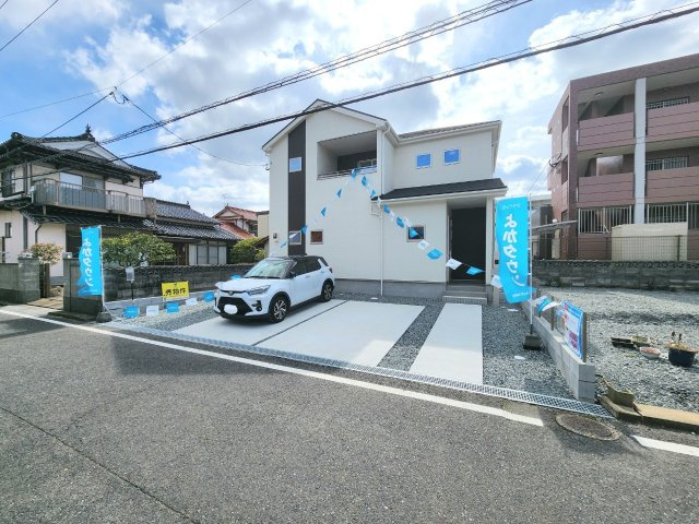 ーFITーフィットー小倉南区徳力新町1丁目2期【小倉南区　新築戸建て】の外観|白のスタイリッシュな外観です♪　【小倉南区　新築戸建て】