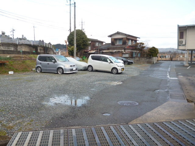 安永駐車場の外観