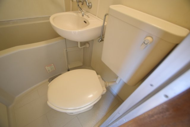 パレスフィールド西船橋のトイレ|落ち着いた色調のトイレです
