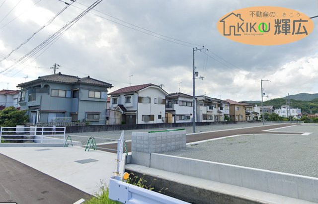 【前面道路含む現地写真】 | 高砂市阿弥陀町北池（全5区）土地　2号地