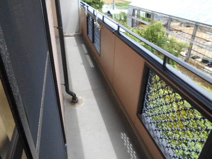 サニーハイツのバルコニー