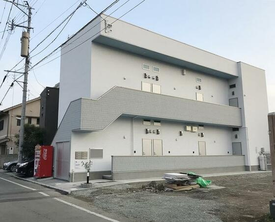 熊本市中央区水前寺５丁目のアパートの外観
