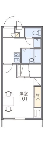レオパレスK1の間取り|画像2