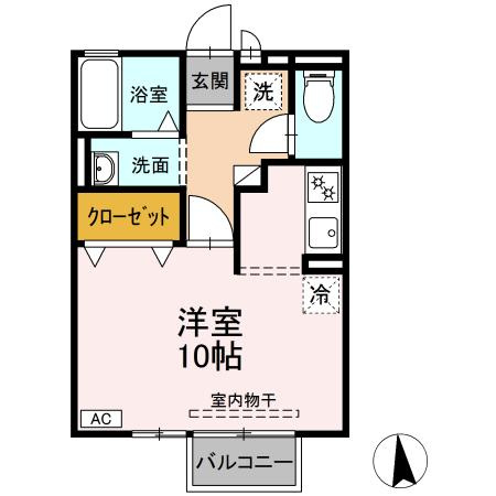 エクレールの間取り