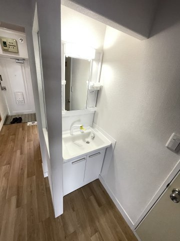 昭島市宮沢町２丁目の賃貸マンションの洗面所