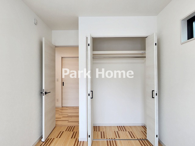 高知市百石町2丁目-2号地-新築戸建ての収納|２F：5.3洋室クローゼット