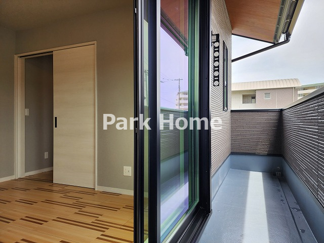 高知市百石町2丁目-2号地-新築戸建てのバルコニー