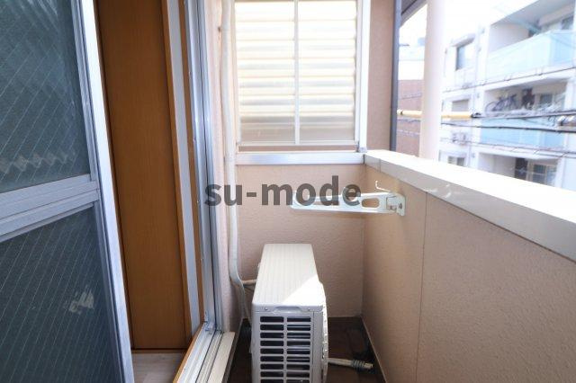 フローラ茨木のバルコニー