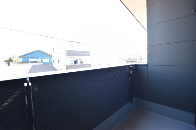 戸建　一宮市今伊勢町本神戸　全5区画分譲のバルコニー|バルコニーは南向きで洗濯物もよく乾きます！