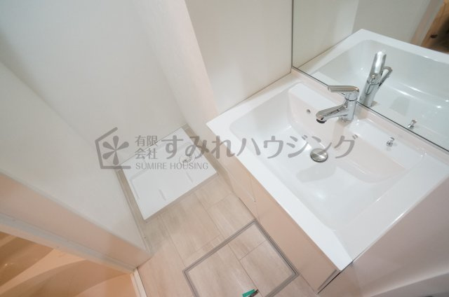 中山荘園LOHAUSⅡの洗面所