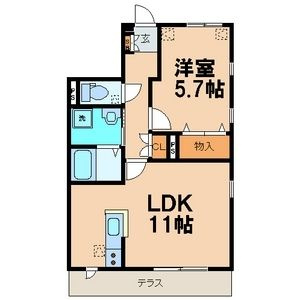 ヘーベルメゾン諏訪野の間取り
