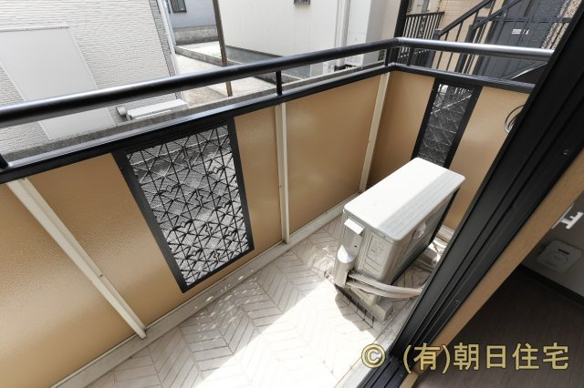 コーポ出雲ⅡAのバルコニー