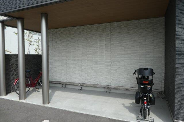 倉敷市笹沖の賃貸マンションのその他共用部分|駐輪場