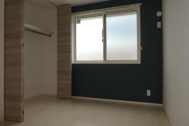 倉敷市西中新田のアパートの寝室|洋室