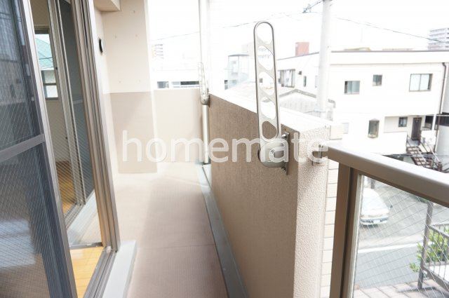ムライチマンション熊高東のバルコニー