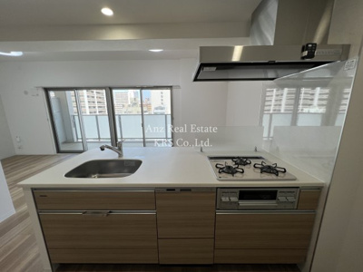 【キッチン】 | ポラリス松ヶ枝 | 3口ガスコンログリル付き、食洗機もついています！