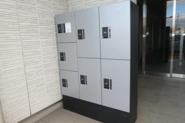 シエルクレールＢのその他共用部分|宅配ボックス完備。
