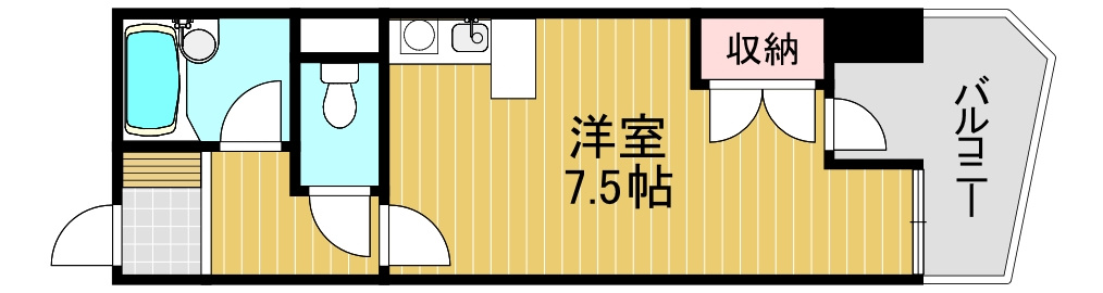 セレーナ喜志参番館Ⅱの間取り