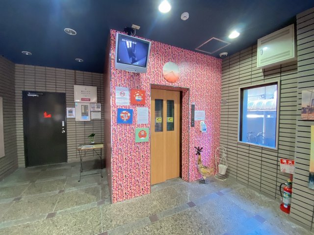 セレーナ喜志参番館Ⅱのロビー